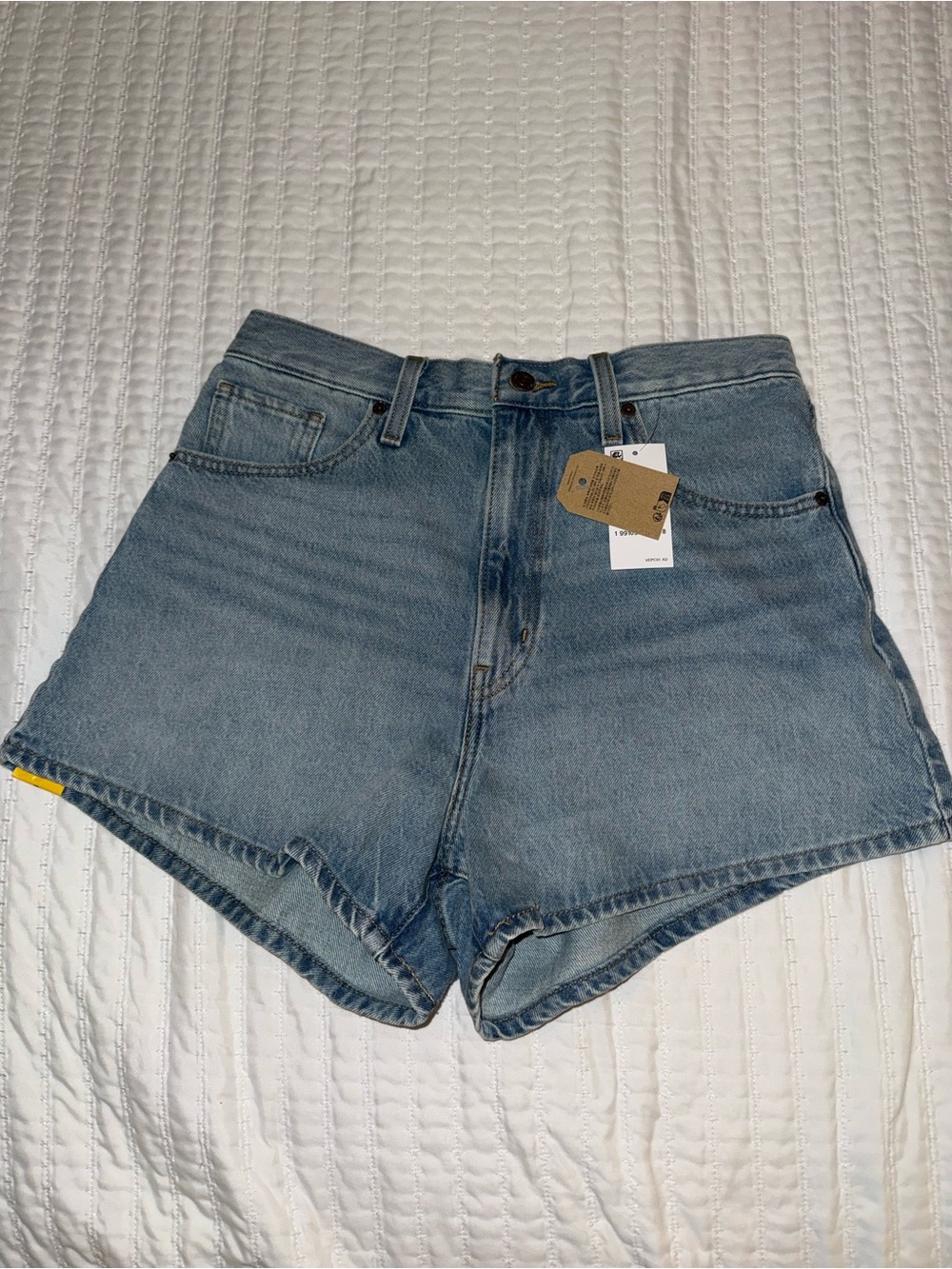 Levi's High Waisted Mom Shorts
